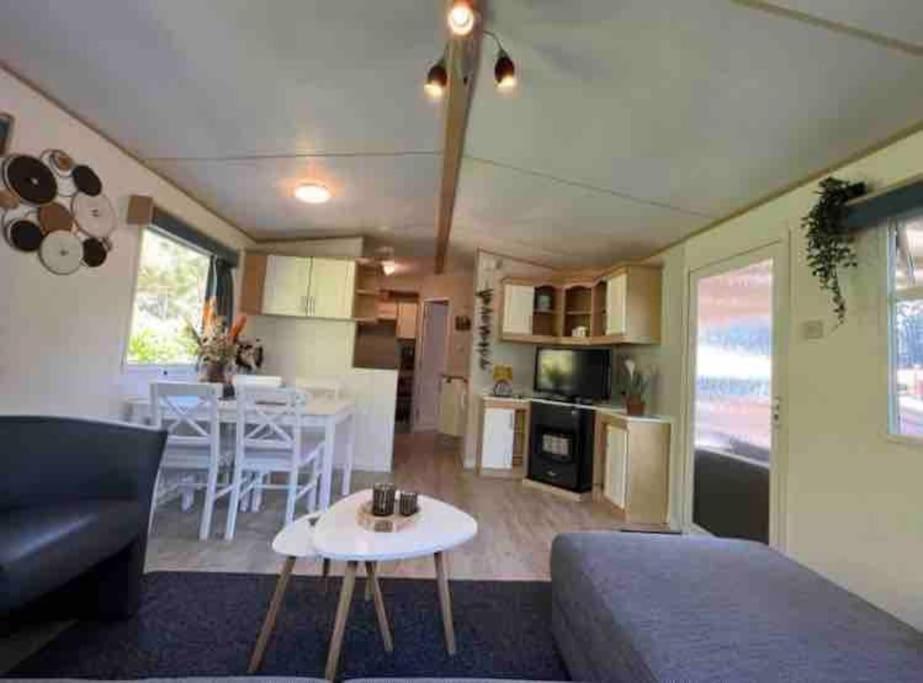 5-Persoons Stacaravan Raalte Exterior foto